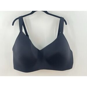 Auden 46DDD Black Lightly Lined Wirefree Full Coverage T-Shirt Bra